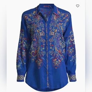 Johnny Was Cachemire blouse